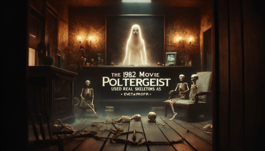 The Startling Truth Behind the 1982 Movie Poltergeist: Real Skeletons on Set